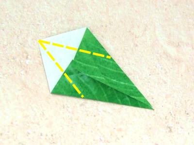 uitleg om een puntig origami blaadje te vouwen uitleg om een puntig origami blaadje te vouwen