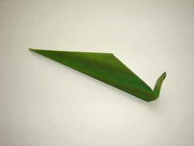 origami leaf