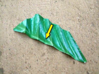 origami leaf