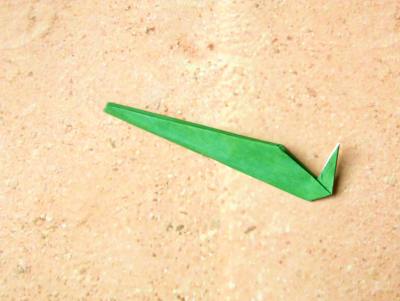 origami leaf