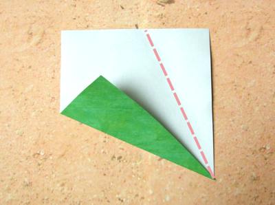 origami leaf