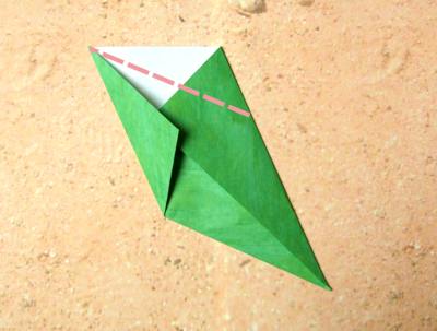 origami blaadje