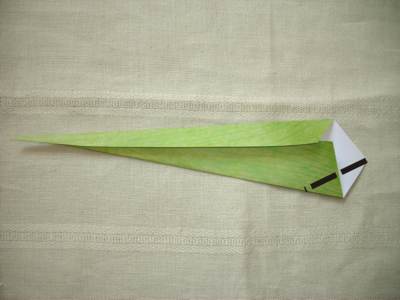 een origami blad maken een origami blad maken