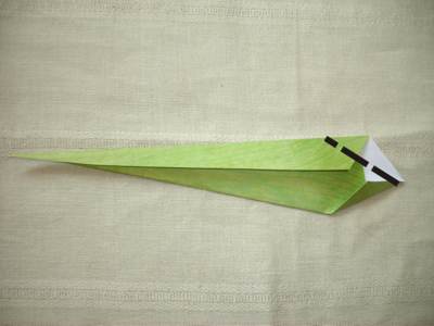 een origami blad maken een origami blad maken