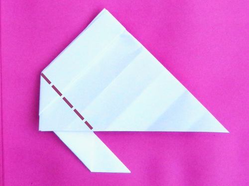 Fold an Origami letter K