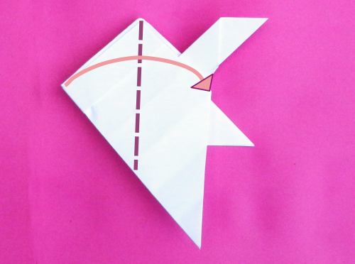 Fold an Origami letter K