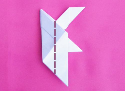 Fold an Origami letter K