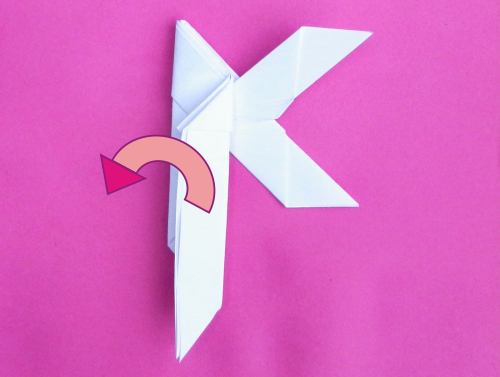 Fold an Origami letter K