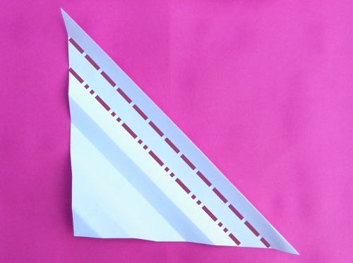 Fold an Origami letter K