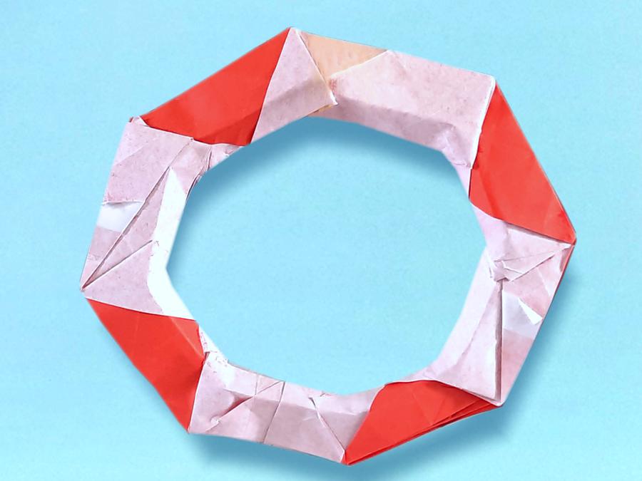 Origami reddingsboei