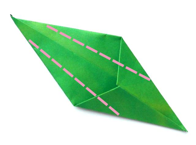 Fold Origami Lily Flowers
