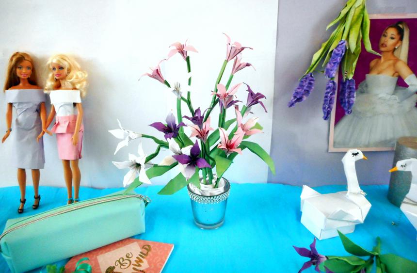 Origami Lily Flowers Origami Lily Flowers