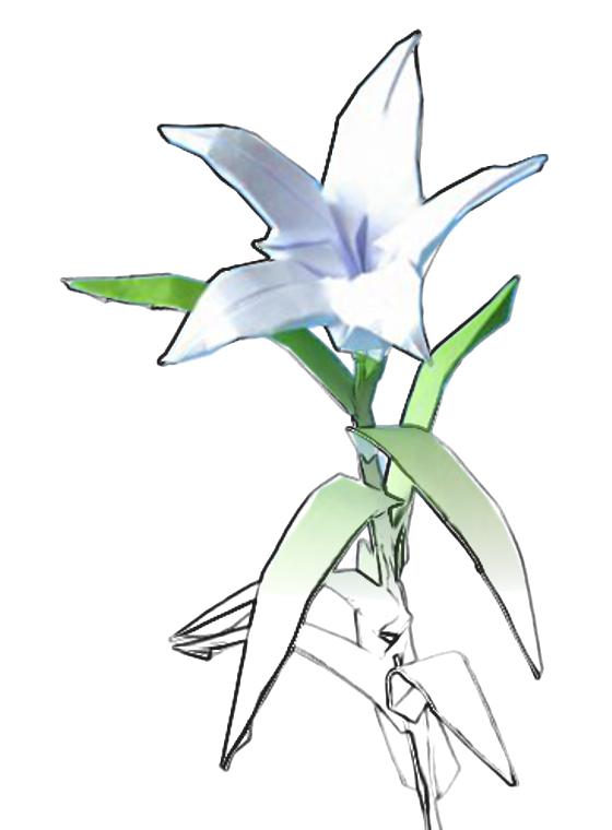 Origami Lelie Origami Lelie
