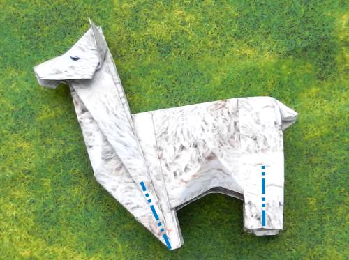 Fold an Origami Llama