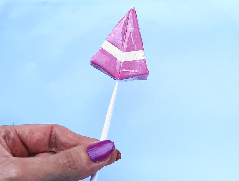 Fruit Lolly van papier