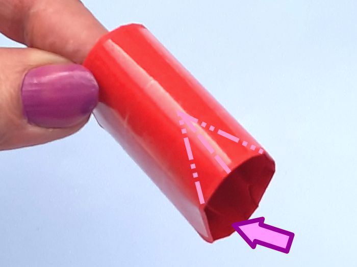 Lollies van papier maken