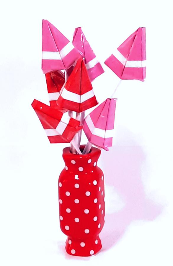 Fruit Lollies van papier