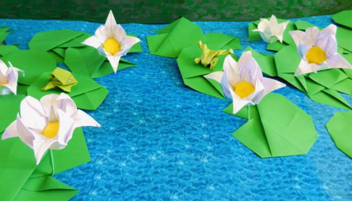 Origami Waterlelies