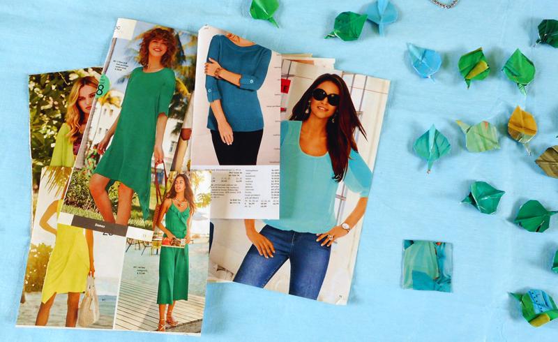 Green Magazine cutouts