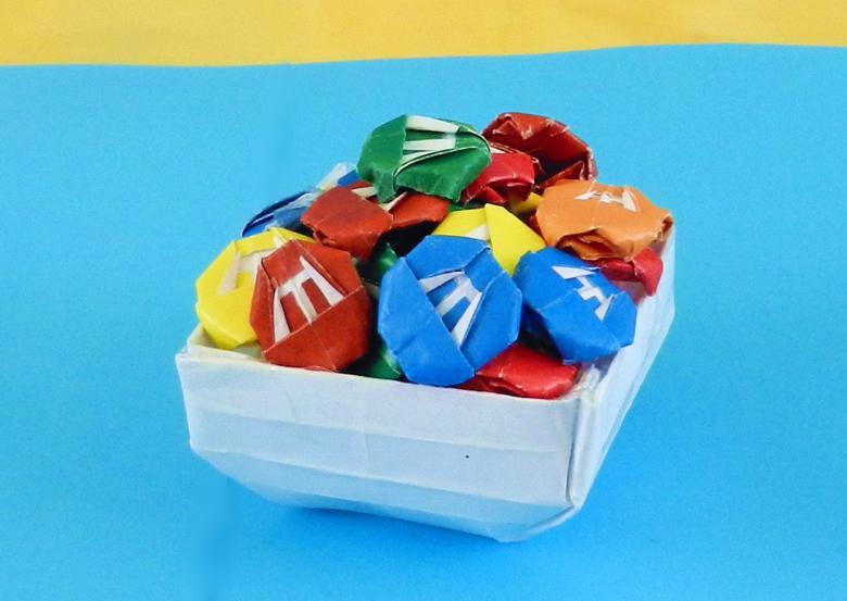 Origami M&M's