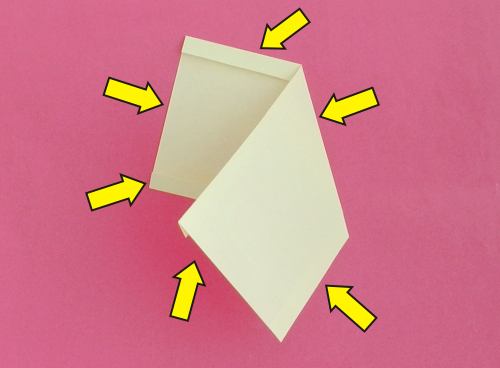 Marshmallow schuimsnoepjes knutselen van papier