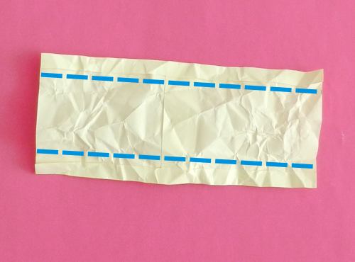 Marshmallow schuimsnoepjes knutselen van papier