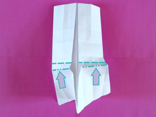 Origami Galajurk maken