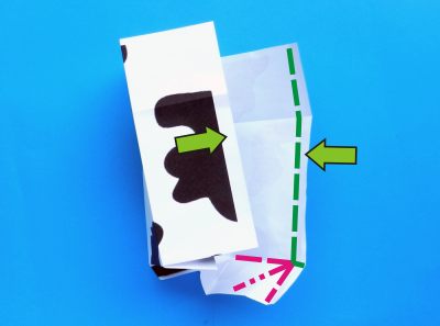 how to fold an origami milk carton