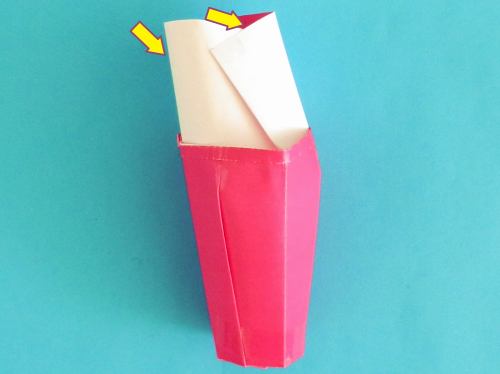 Een nep milkshake van papier maken
