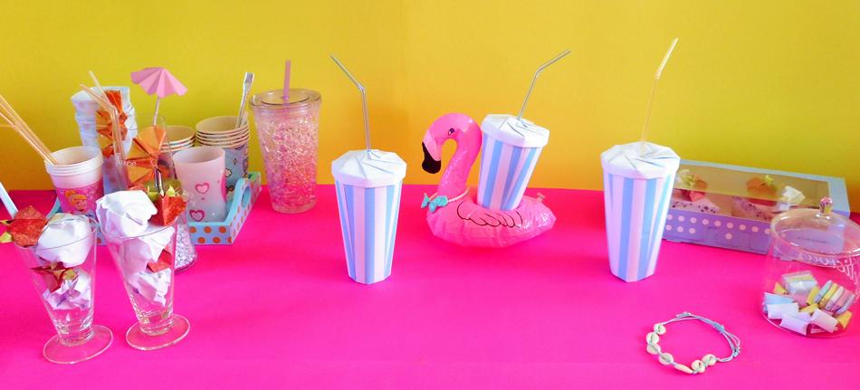 Origami milkshakes