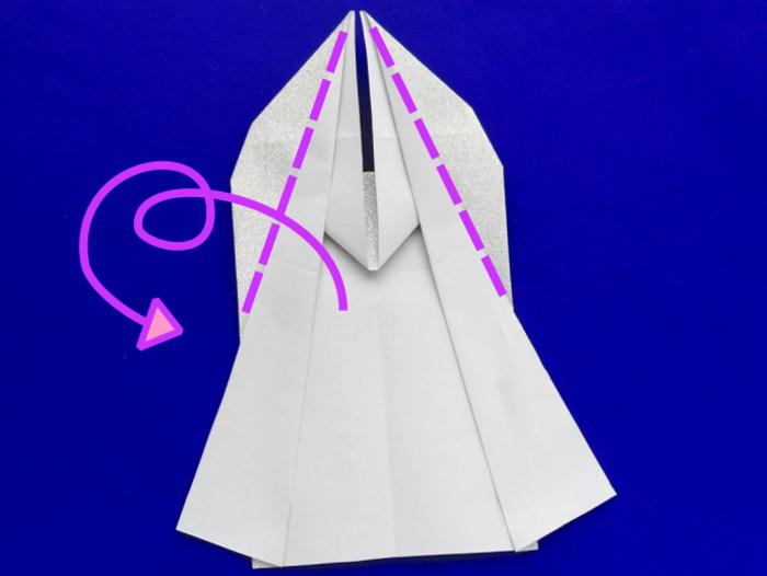 Fold an Origami Mini Dress