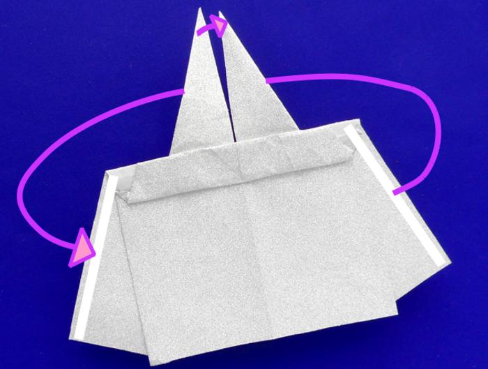 Fold an Origami Mini Dress