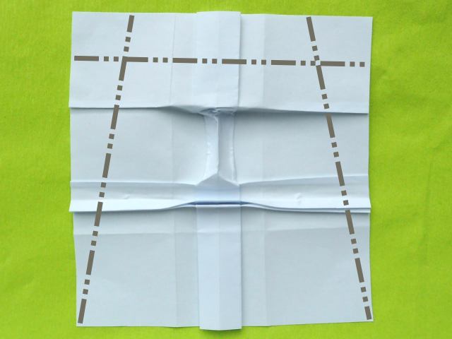 Origami Moai vouwen Origami Moai vouwen