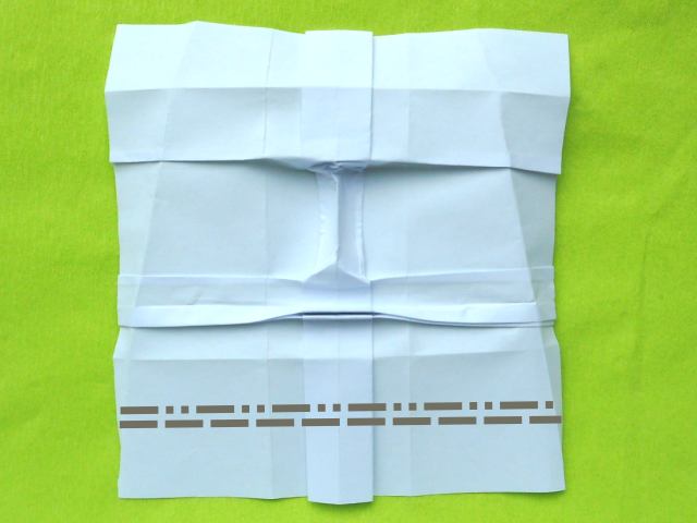 Origami Moai vouwen Origami Moai vouwen