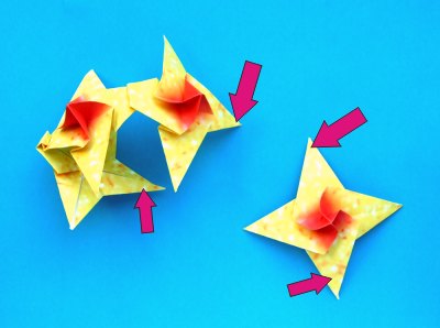 Modulaire Origami Bol maken