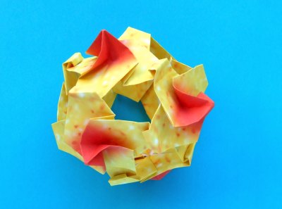 modular origami ball