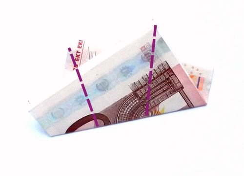 Bloemen vouwen van geld Bloemen vouwen van geld