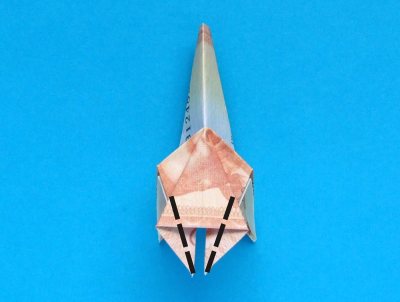 Origami Giraffe vouwen Origami Giraffe vouwen