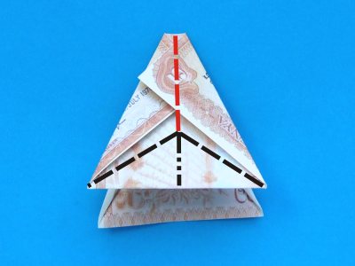 Origami Giraffe vouwen Origami Giraffe vouwen