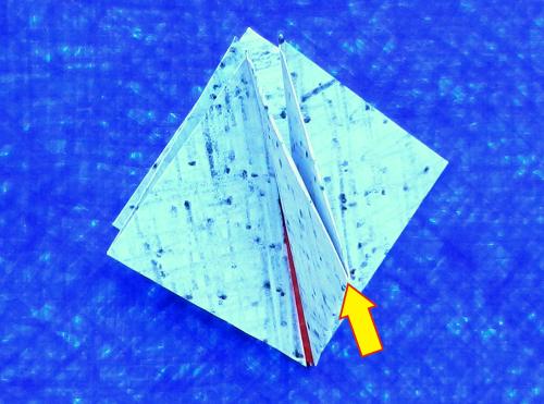 Steekmuggen van papier maken Steekmuggen van papier maken