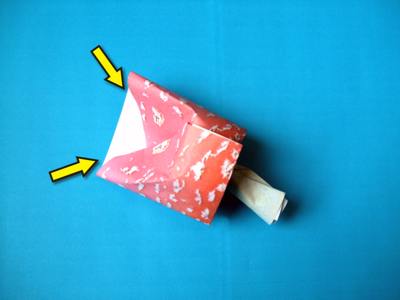 diagrams for an origami mushroon: fly amanita