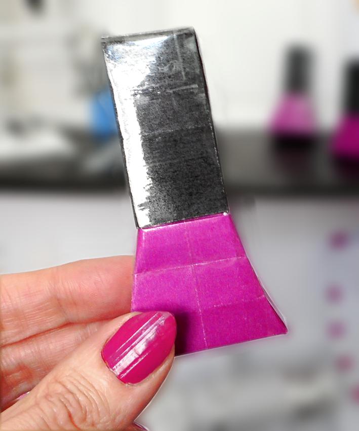 Origami Nail Polish Bottle