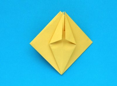 Origami Narcis vouwen