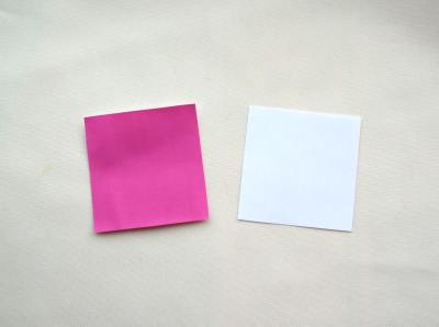 een ketting met kralen van papier maken