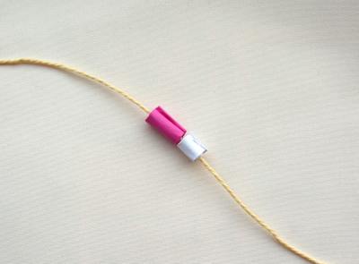een ketting met kralen van papier maken een ketting met kralen van papier maken