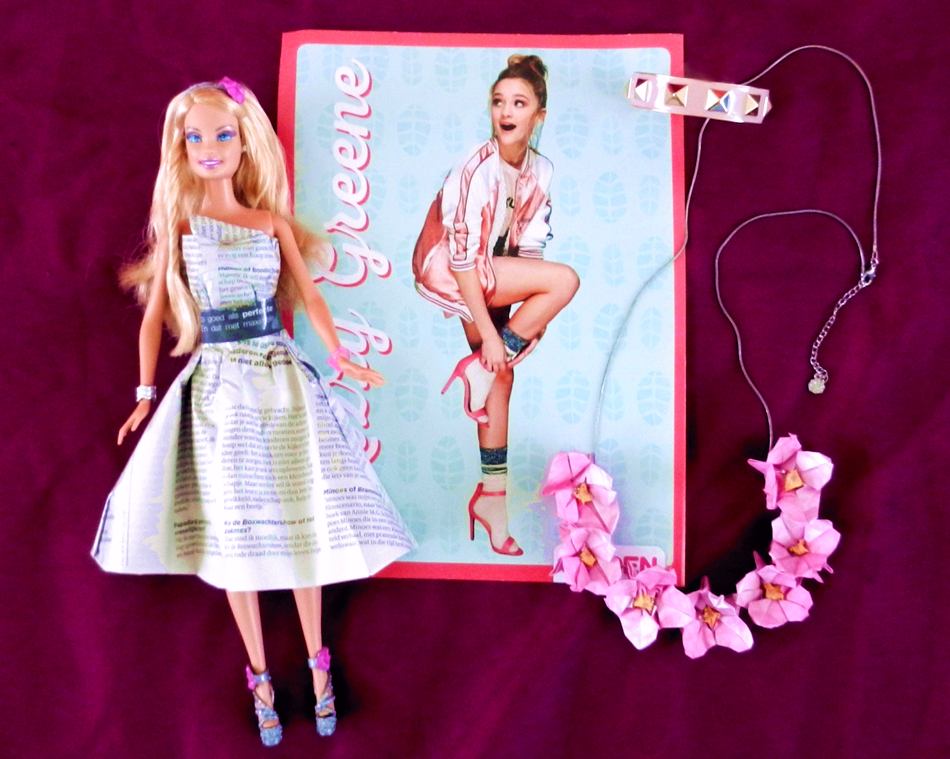 Origami fashion board Origami fashion board