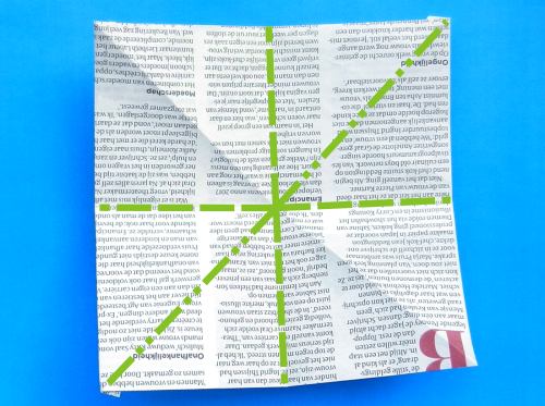 Make Newspaper Flowers Make Newspaper Flowers