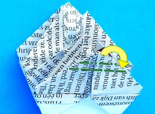 Make Newspaper Flowers Make Newspaper Flowers