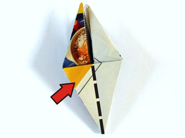 Origami spin vouwen Origami spin vouwen