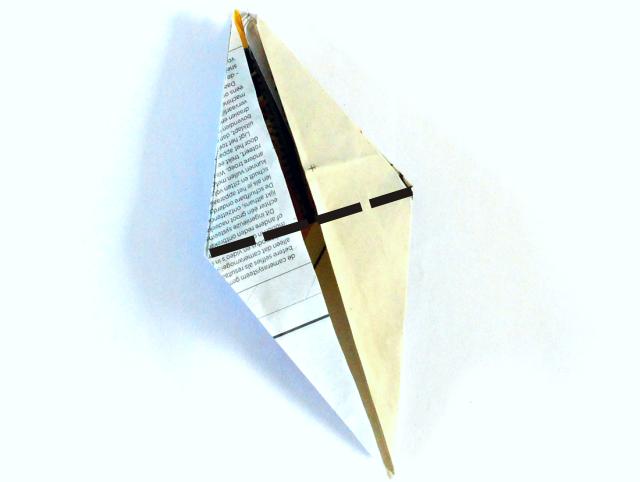 Origami spin vouwen Origami spin vouwen